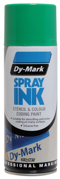 DY-MARK SPRAY INK GREEN 315G AEROSOL 